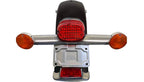 License Plate Relocation Mount Kit for Harley Softail Touring (1986–2008)