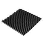 Black Car Center Console Roller Blind Cover for Mercedes-Benz ML W166 (2012-2015)
