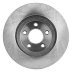 Brake Rotor and Pad Kit for Ford Mustang (2005–2010) Front Solid 2-Wheel Set