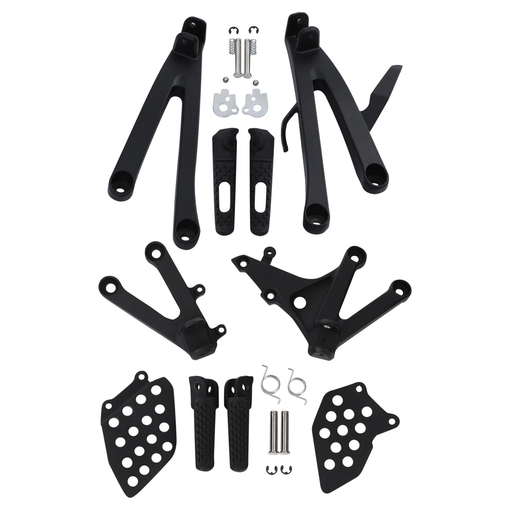 Set of 2 Foot Pegs Bracket for Honda CBR600RR (2007–2025)