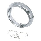 7" Front HID LED Headlight Lamp Mounting Ring for Harley Touring Softail
