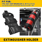 Fire Extinguisher Holder Bracket for Jeep Wrangler TJ JK JL (1997–2023)