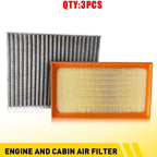 Set of 2 Engine & Cabin Air Filters for Lexus ES250 ES300H (2019–2024)