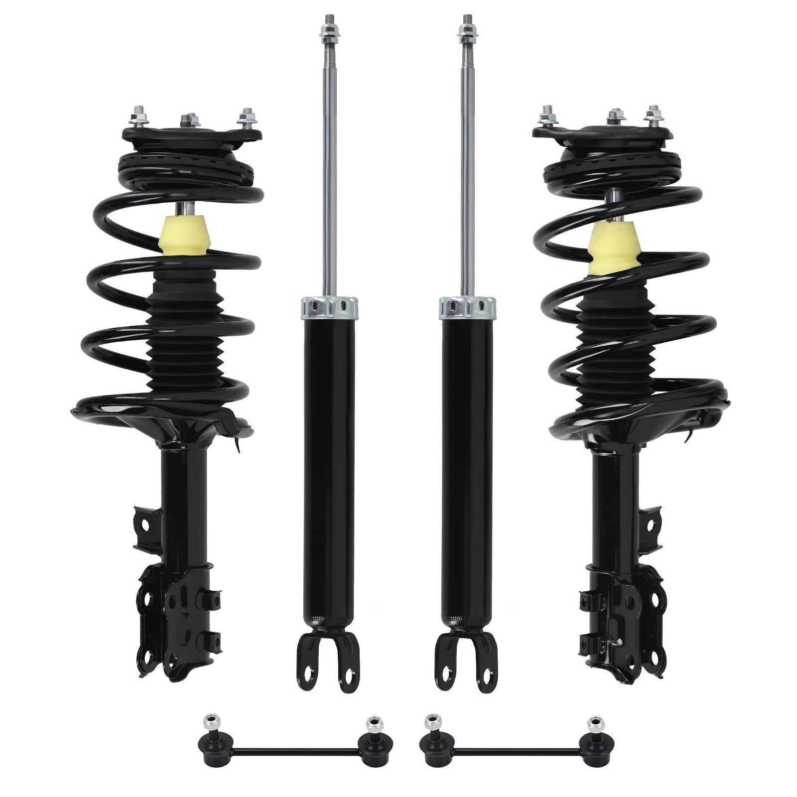 Front & Rear Quick Strut Set for Hyundai Elantra Sedan (2007–2010)