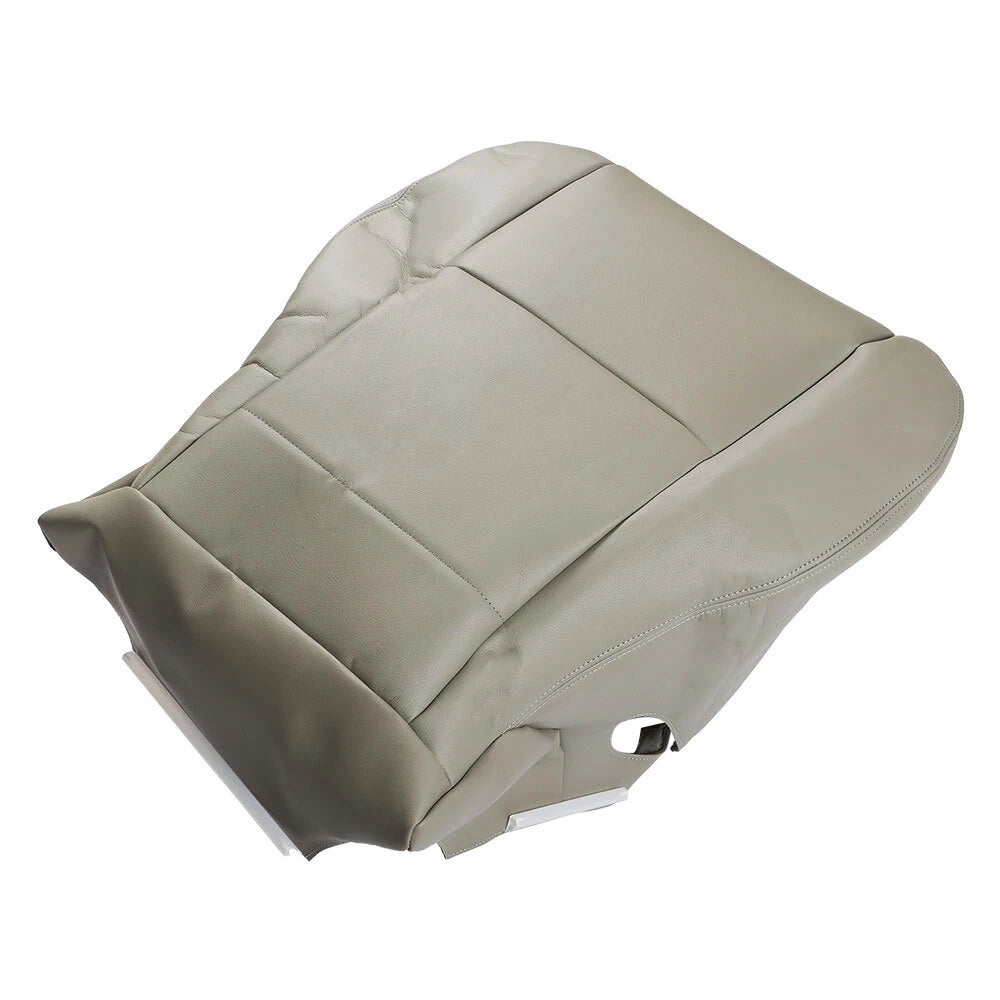 Gray Leather Driver Bottom Seat Cover for Toyota Tundra Sequoia (2000–2004)