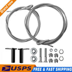 Set of 2 Replacement Lift Cables for Tommy Gate 002939 Universal