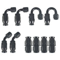 6AN Nylon E85 PTFE Fuel Line Hose Kit with 10 Fittings for Universal (10FT-30FT)