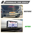 Black Dragon Mythology License Plate Frame for Universal Fit (2010-2024)