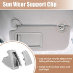 Set of 4 Sun Visor Support Clip Retainers No. 95994975 for Chevrolet Cruze (2011–2019)