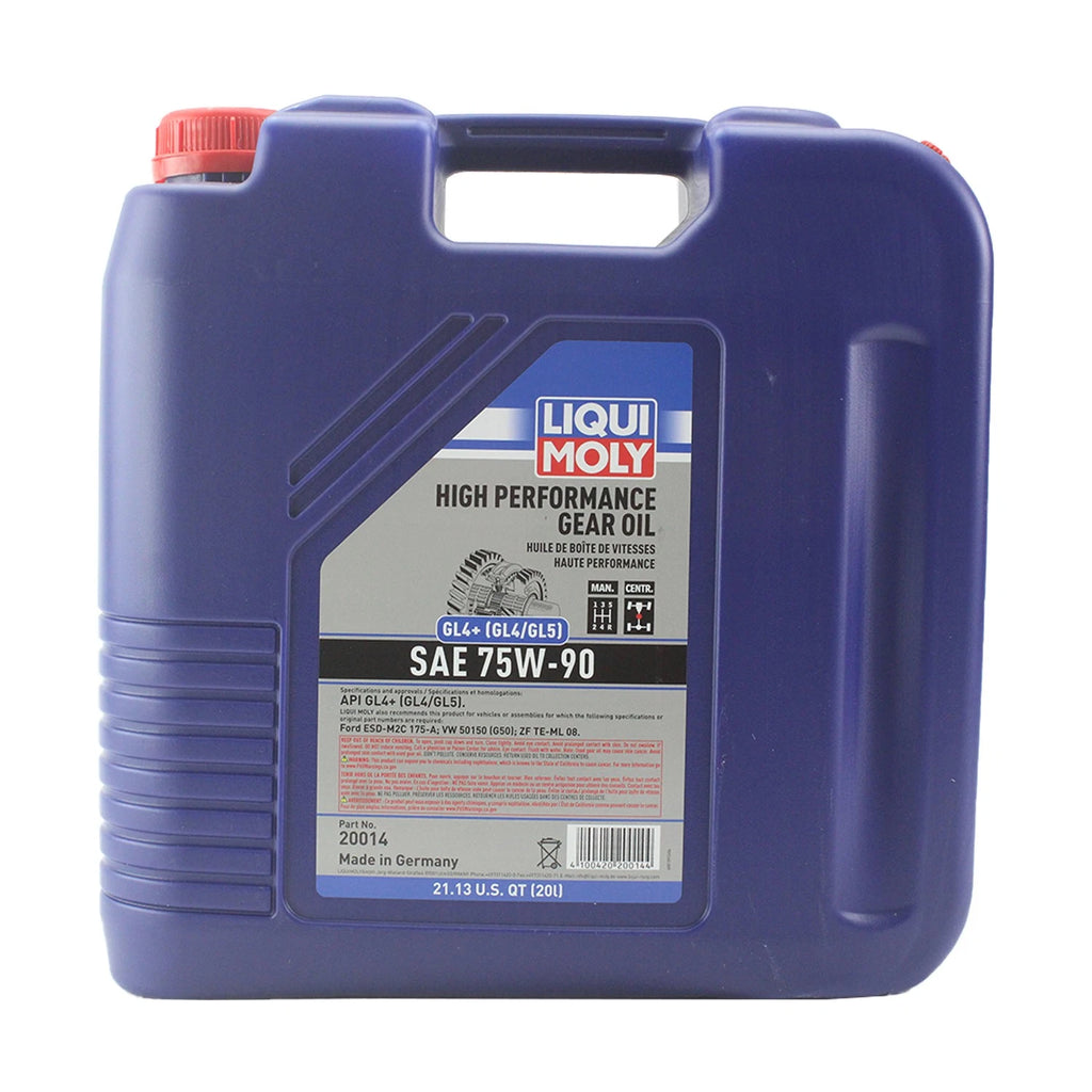 Liqui Moly 20014 Gear Oil GL4+ SAE 75W-90 for (20 L)