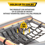 Cargo Net for Jeep Wrangler YJ TJ JK JL JT (1987–2023)