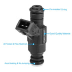 Set of 4 Fuel Injector Nozzles 0280156063 for Audi TT Quattro (2003–2006)