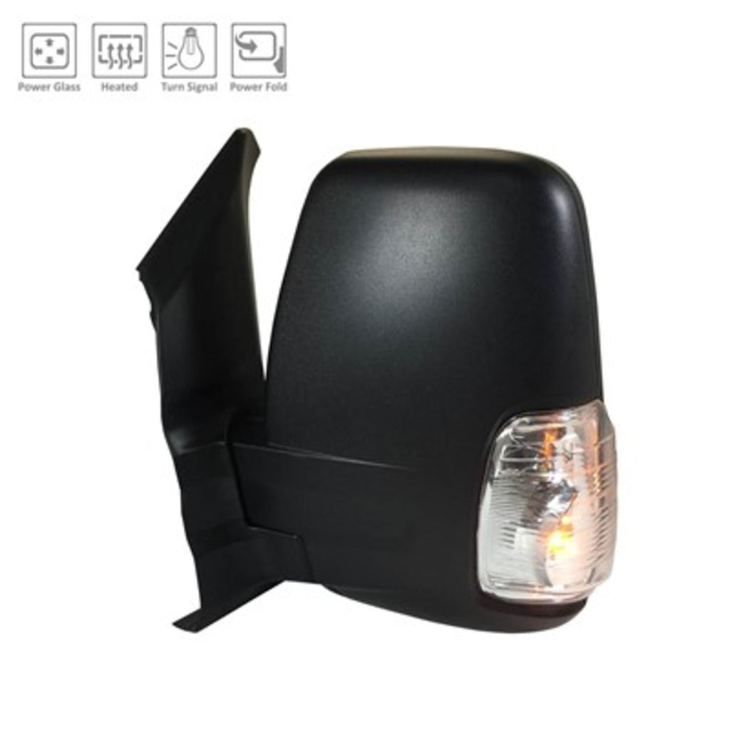 Heated Driver Left Side Mirror for Ford Transit-250/350 HD (2018–2019)
