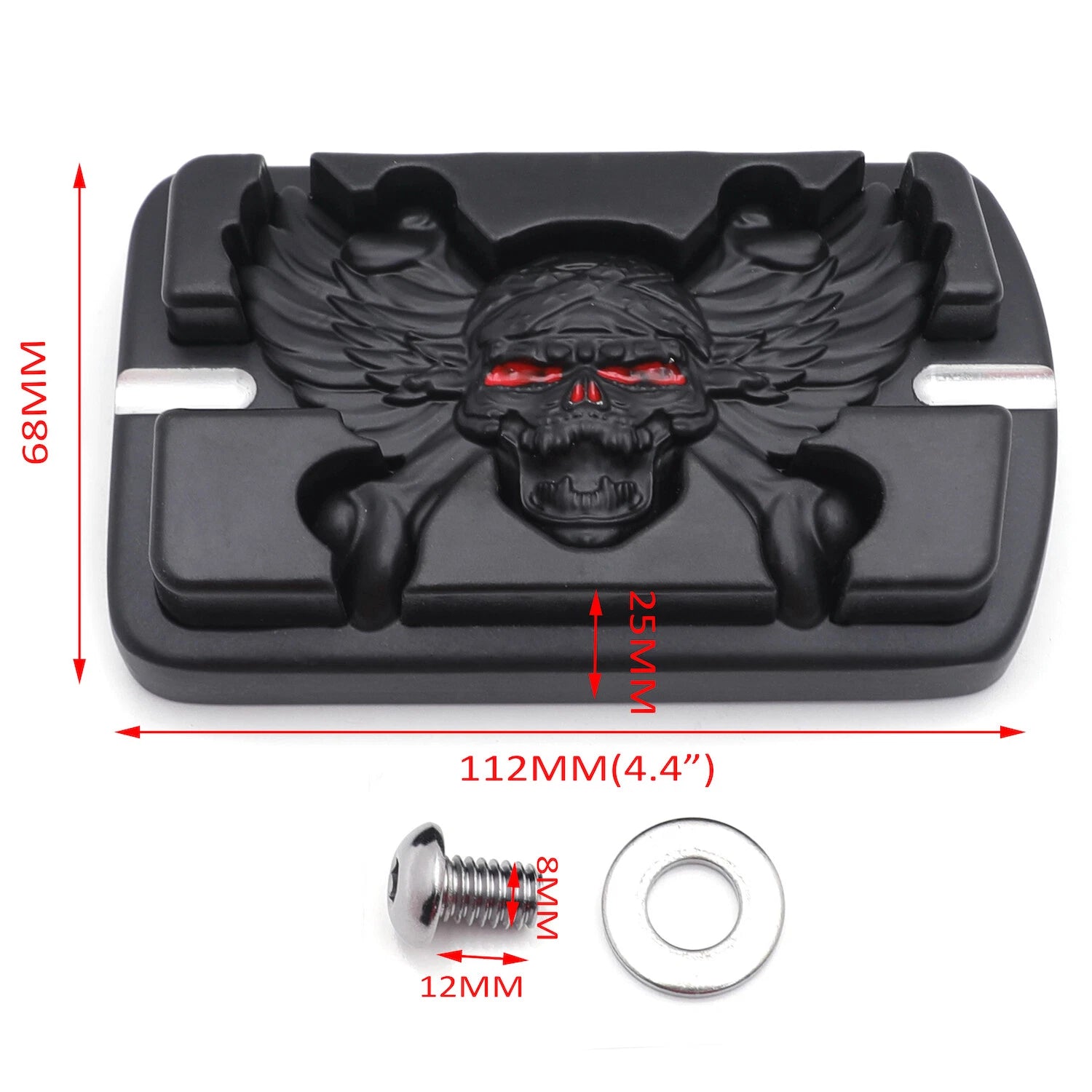 Brake Pedal Large Pad for Harley Touring Softail (2014–2023)