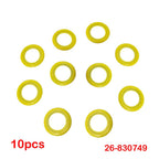 Set of 10 Drain Vent Plug Seals for Mercury Mercruiser (26-8M0204693, SS 830749)