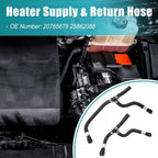 Heater Hose Assembly Set for Chevrolet Traverse, GMC Acadia (2009–2017) 20765678 25862088