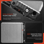 Radiator with Oil Cooler for Chevrolet Malibu (1993–1997)