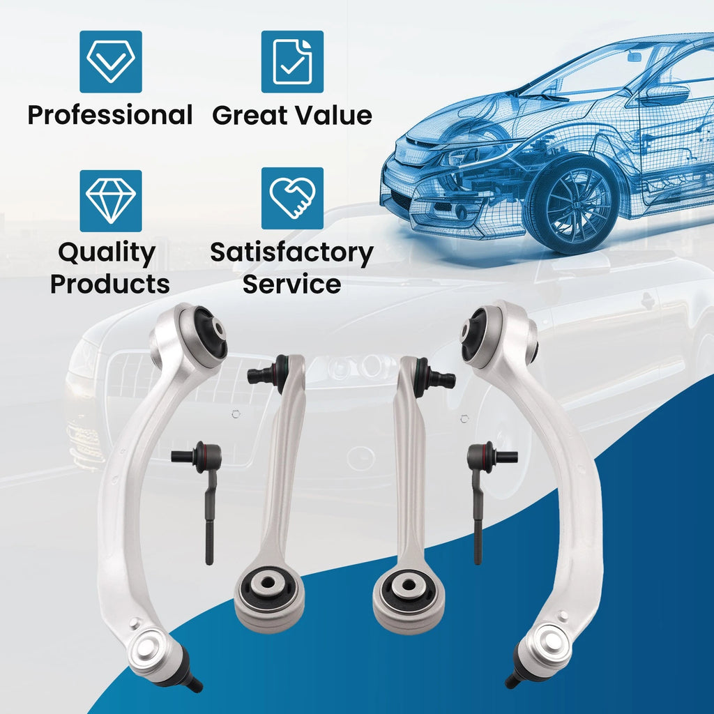 Front Upper Lower Control Arm Ball Joint Assembly for Audi A6 Quattro (1998–2004)