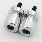 Chrome Swingarm Spools 8mm Thread for Suzuki GSX 1300R Hayabusa (1999–2011)