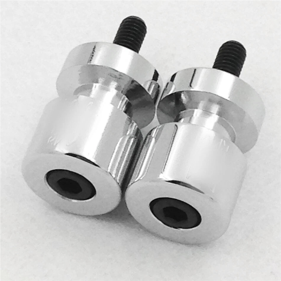 Chrome Swingarm Spools 8mm Thread for Suzuki GSX 1300R Hayabusa (1999–2011)