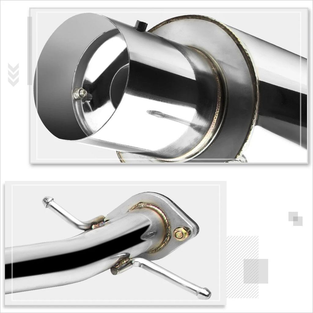 4" Tip Muffler Performance Catback Exhaust System for IS300 Altezza XE10 (2001–2005)