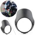 7" Matte Black Front Headlight Fairing Cover for T100 T12