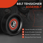 Belt Tensioner Pulley for Chevrolet Cobalt, Saturn Ion (2005–2007)