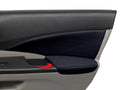 Front & Rear Armrest Door Panel Covers for Honda CR-V (2012–2016) Black PVC