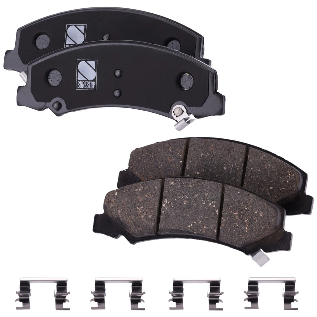 Brake Disc Rotors and Pads Kit for Chevrolet Impala (2010)