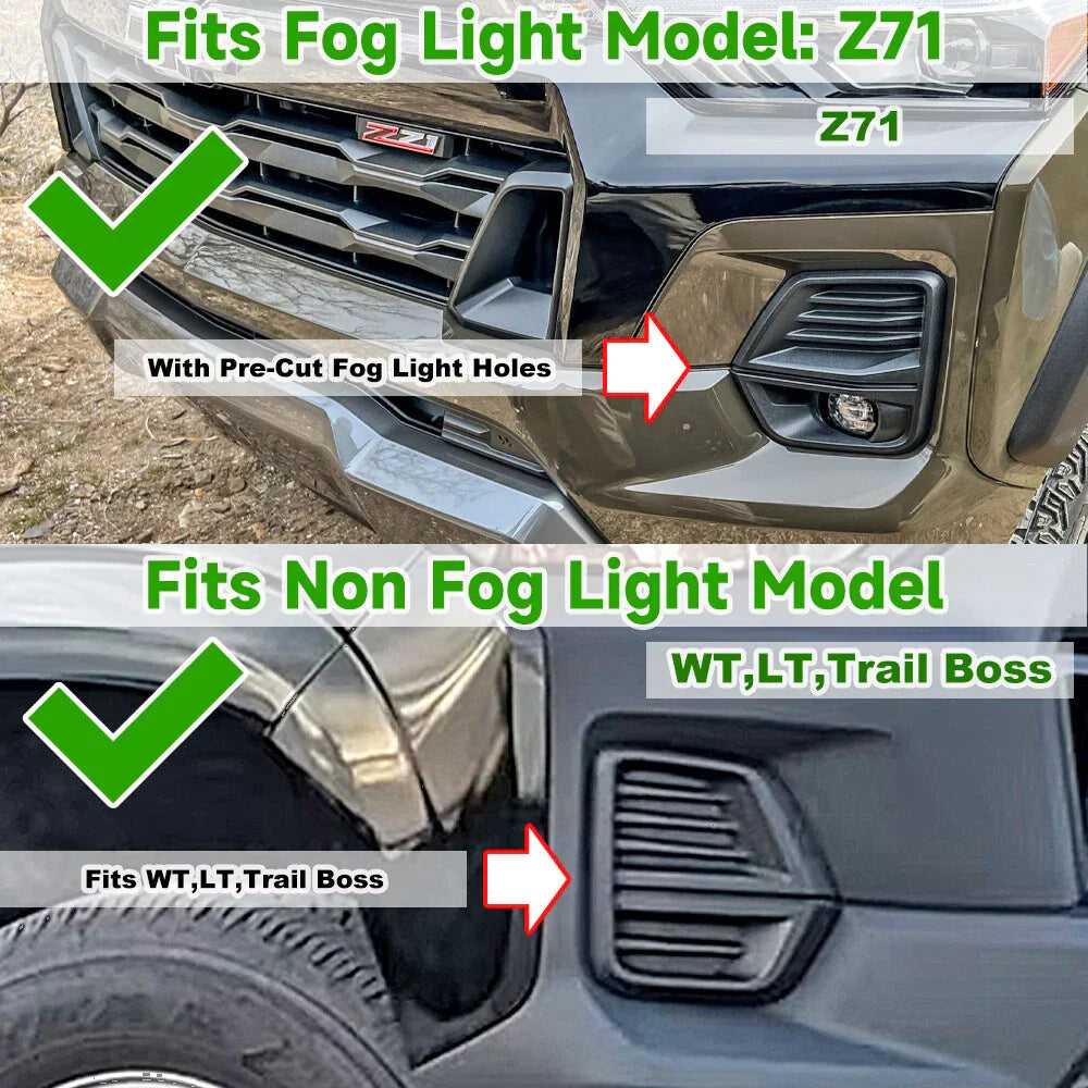 LED Fog Lamp with Turn Signal Daytime Light for Chevrolet Colorado (2023–2024)