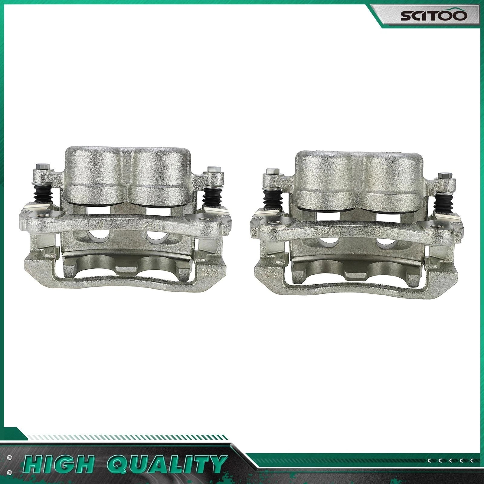 Front Pair Brake Caliper with Bracket for Ford Explorer Sport (2001–2002)