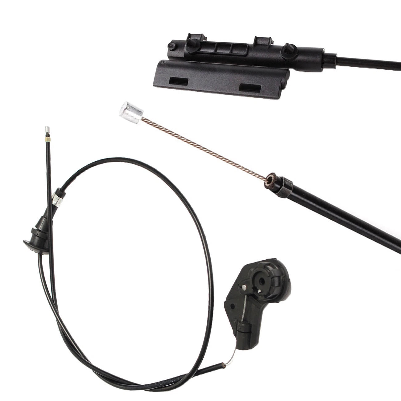 Set of 3 Engine Bowden Cables for BMW E39 525i 530i (1996-2003)