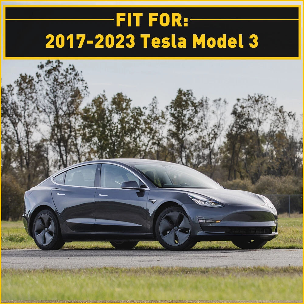 Set of 2 Rear Bumper Reflector Lights for Tesla Model 3 (2017-2023)