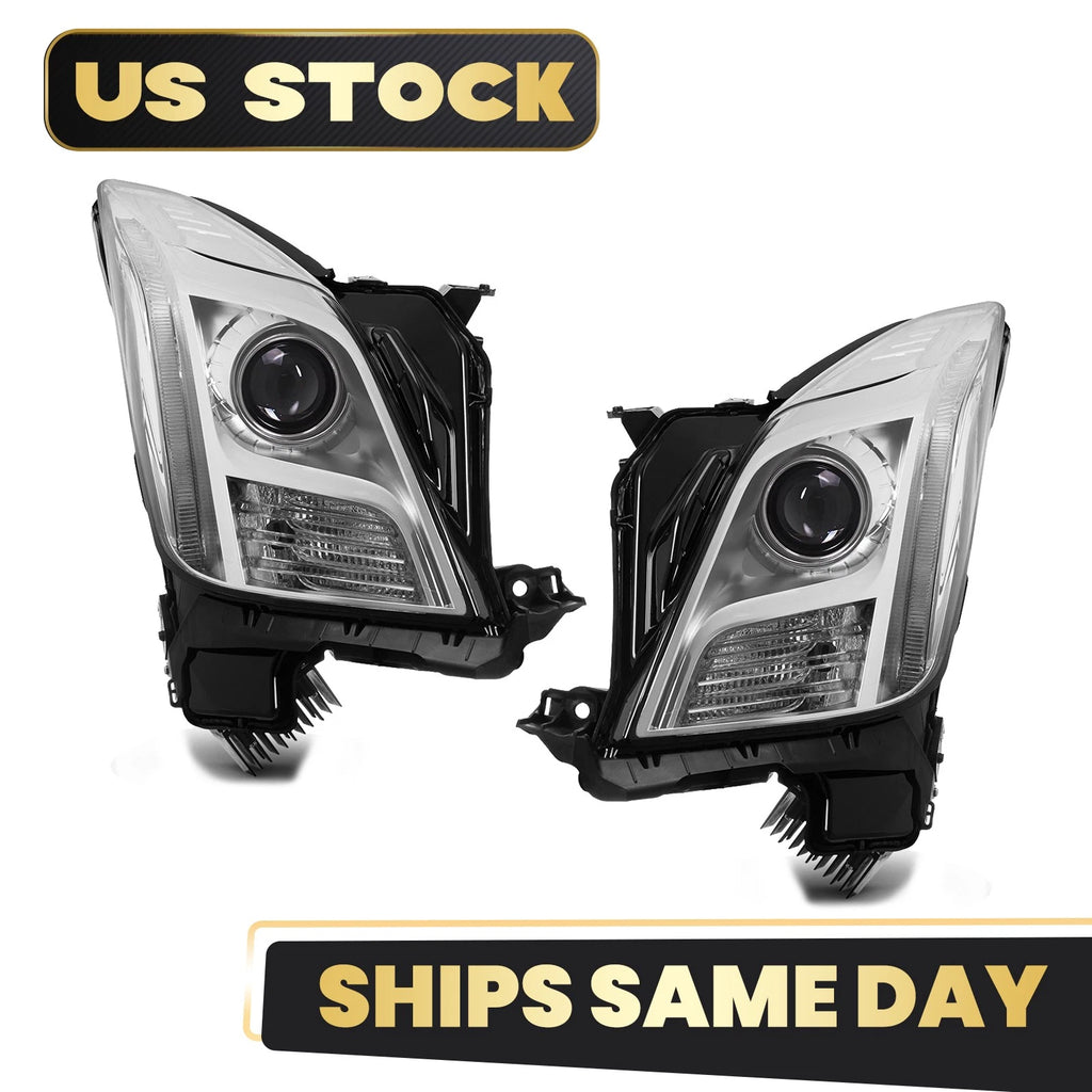 HID/Xenon Headlight Left+Right Pair for Cadillac XTS (2013–2017)