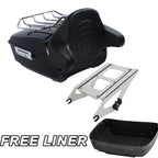 Trunk Backrest Rack Mount for Harley Touring Road Glide King (2014–2025)