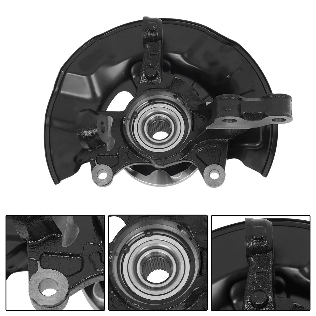 Front Steering Knuckles & Wheel Hub Bearings for Toyota Corolla (2014-2018)