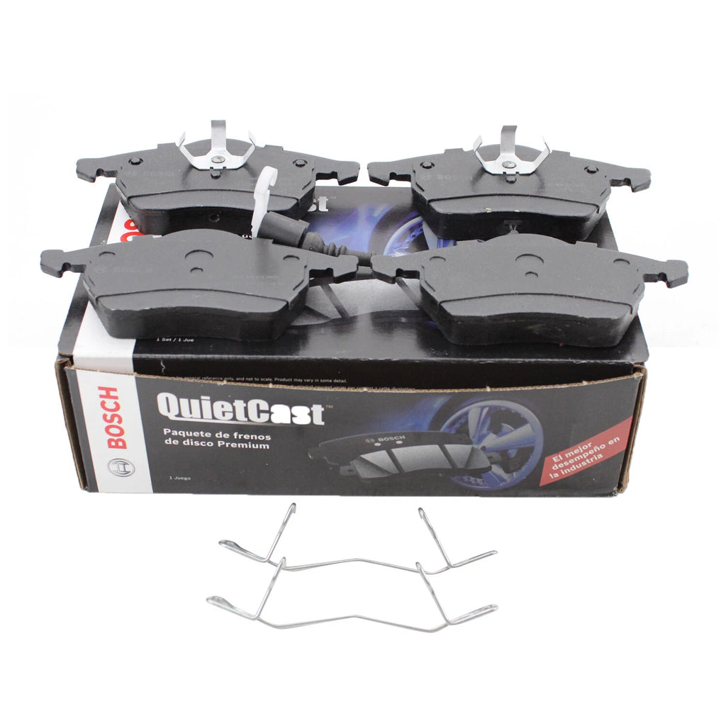 Front QuietCast Ceramic Brake Pads for Bosch (BC687A)