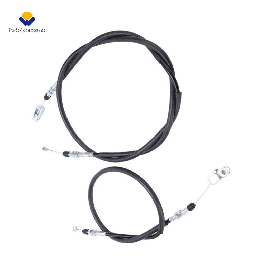 Set of 2 Rear Brake Cable Parking Cables (1201 & 1202) for Kawasaki Mule
