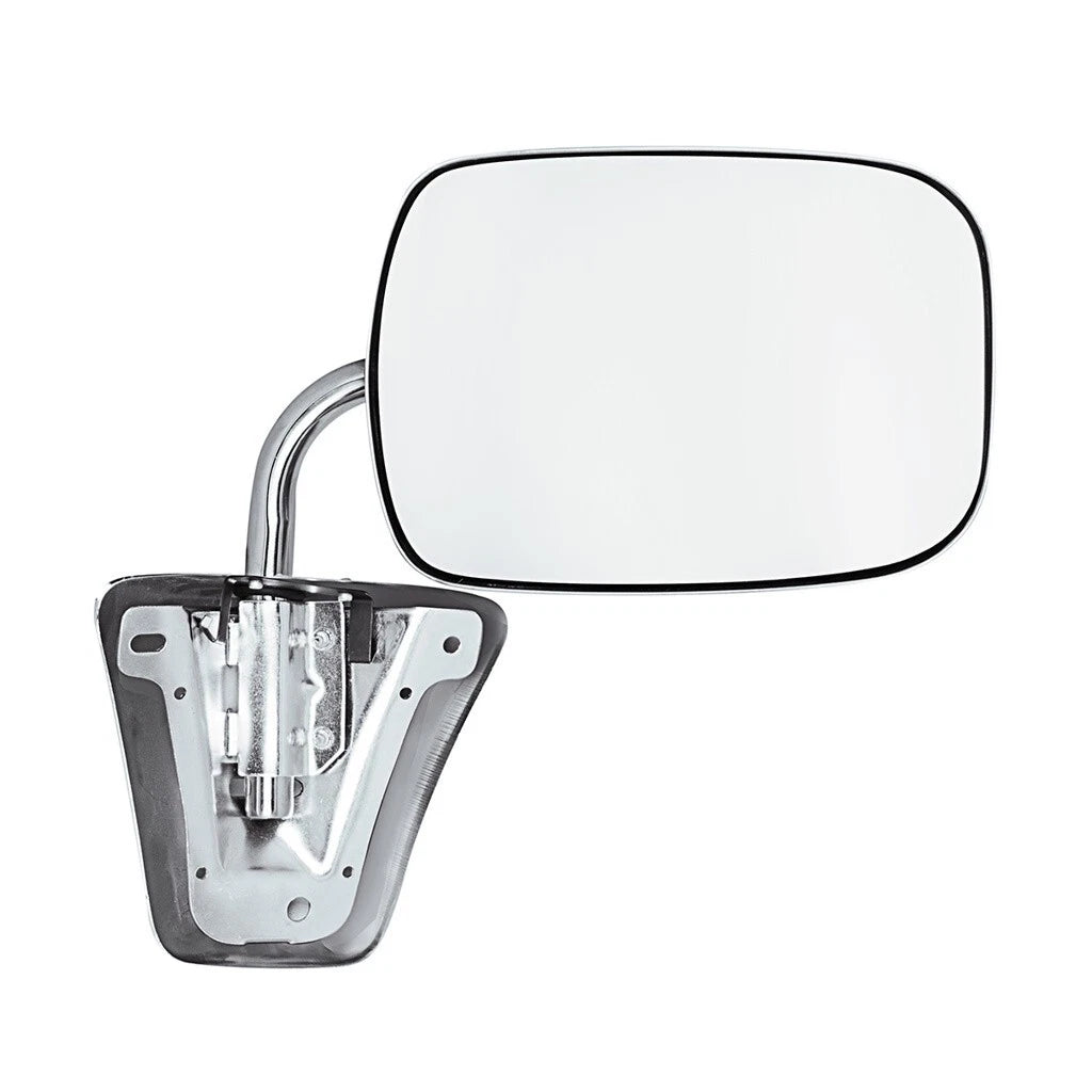Stainless Steel Exterior Door Mirror Replacement for Chevy Truck (1973–1991)