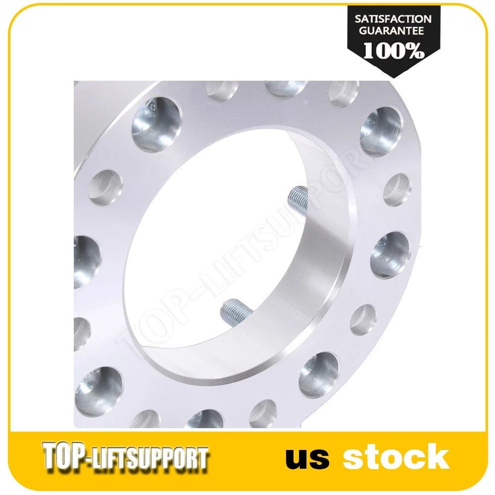 2X Wheel Spacers for Chevy Silverado 2500 HD (2011–2025) 8x180mm M14x1.5