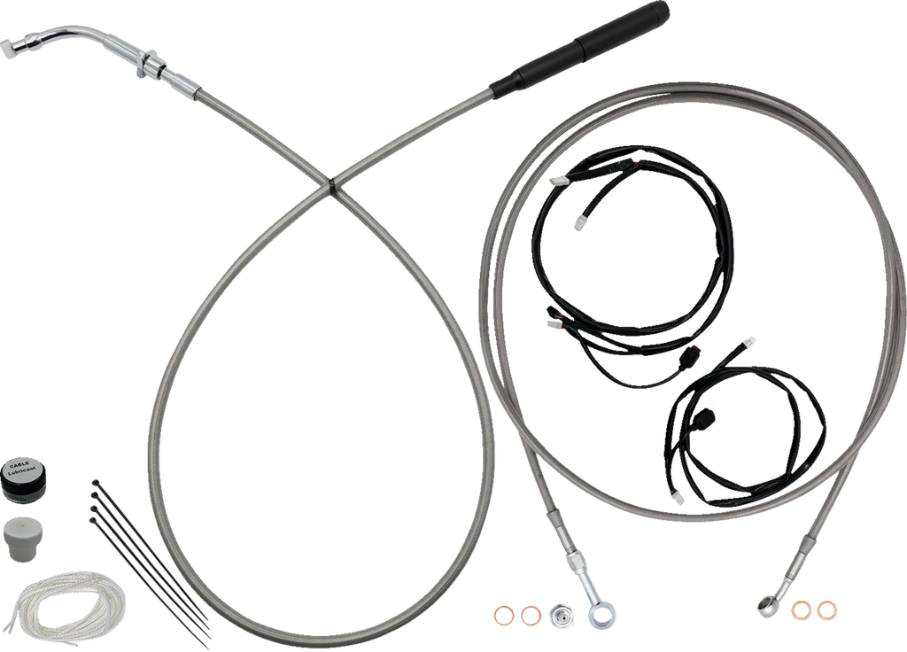 EZ Install Kit for Harley Davidson (16" Handlebars, Upper Clutch)