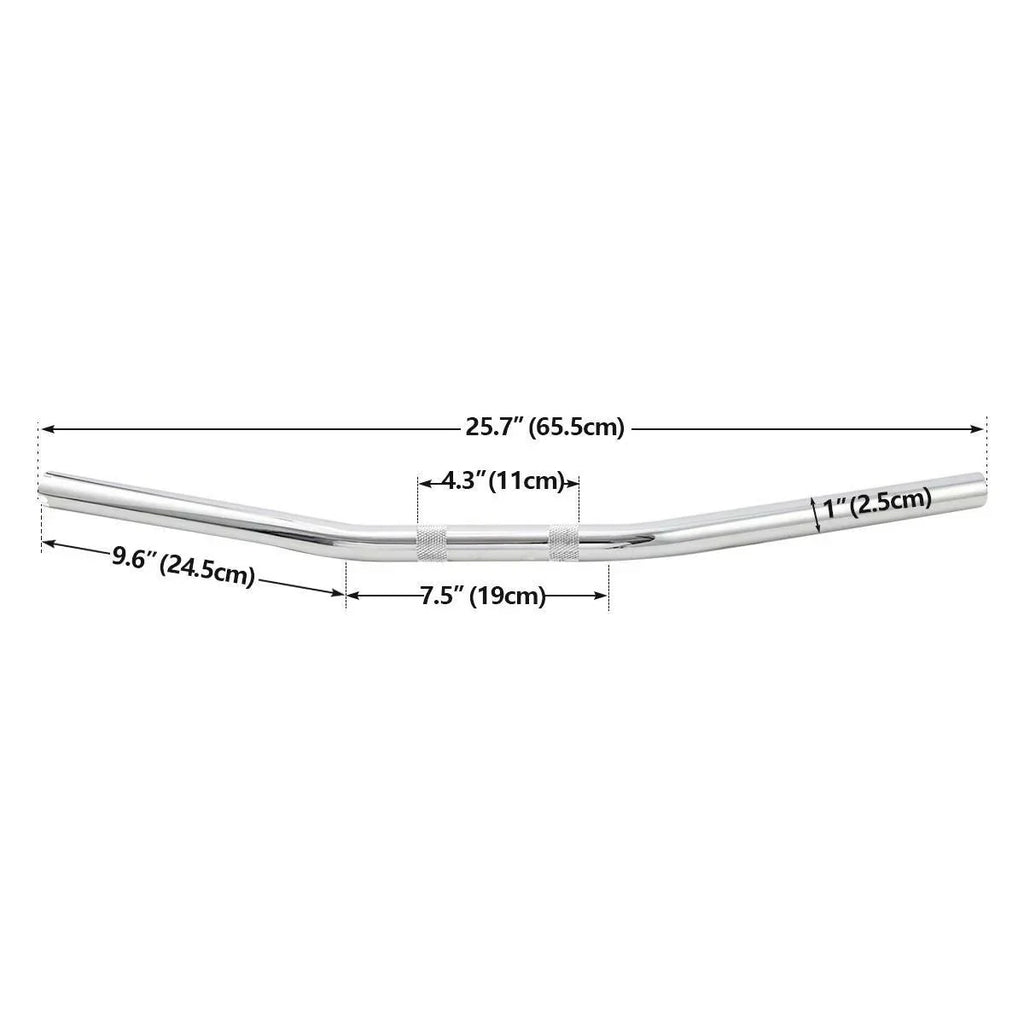 1'' Handlebar for Harley Softail Heritage Classic Fat Boy Night Train