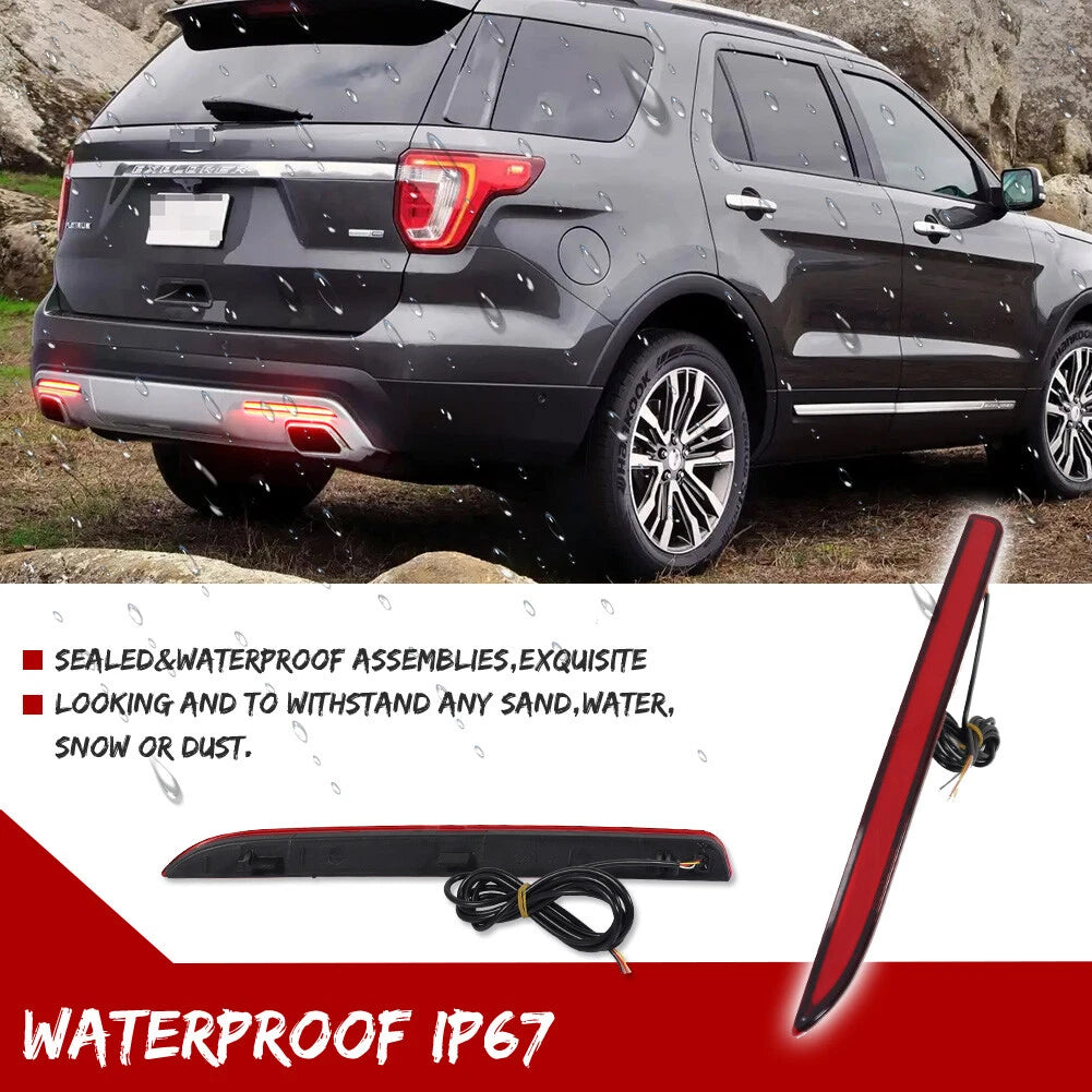 LED Red Rear Tail Light for Ford Explorer (2016–2019)