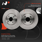 Front Disc Brake Rotors & Pads for Ford EcoSport (2018–2020)