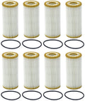Set of 8 Engine Oil Filters for Audi A3 A4 A6 Q3 A5, VW Arteon Atlas Beetle GTI