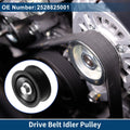 Drive Belt Idler Pulley for Hyundai Tucson (2010–2015) No. 2528825001