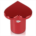 NRG DB-H001RD Red Heart Shape Hand E-Brake Drift Button for Nissan 240SX (1989–1998)