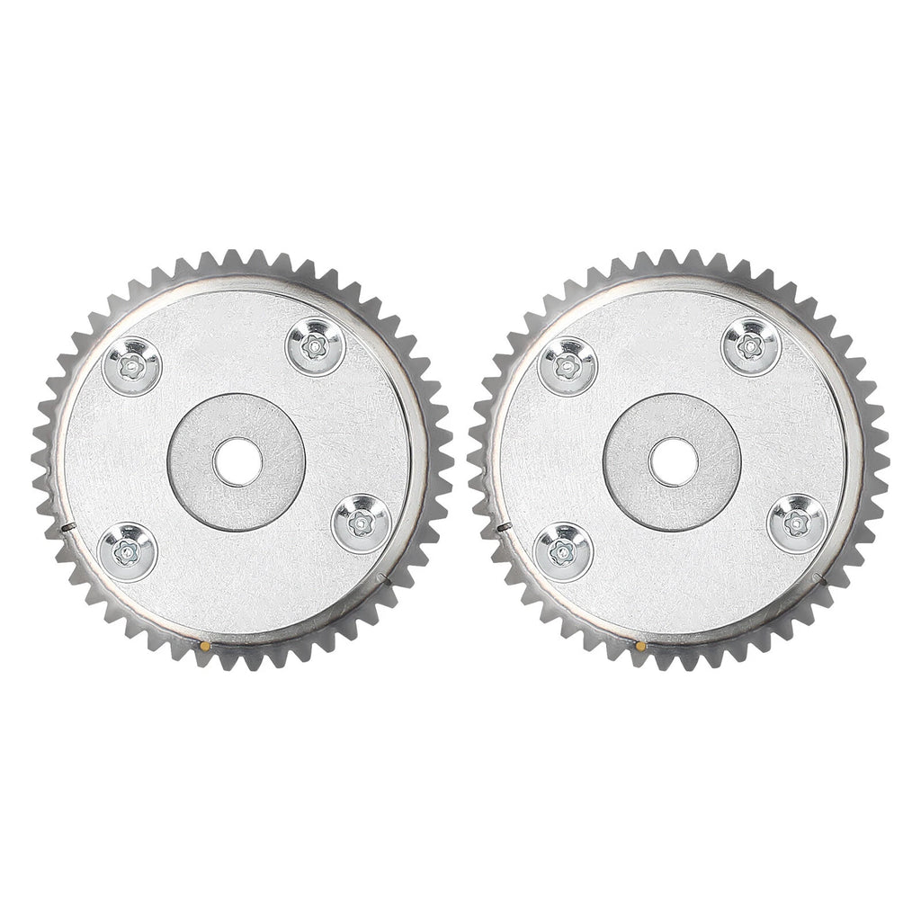 Set of 2 Intake Camshaft Gears for Hyundai Sonata, Santa Fe, Azera, Kia Sorento (3.3L, 3.5L)