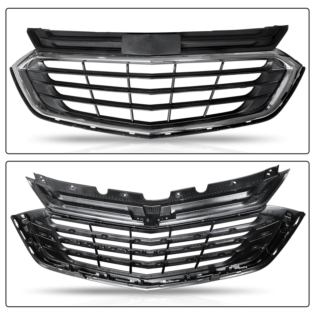 Front Grille for Chevrolet Equinox (2018-2021) Black & Chrome