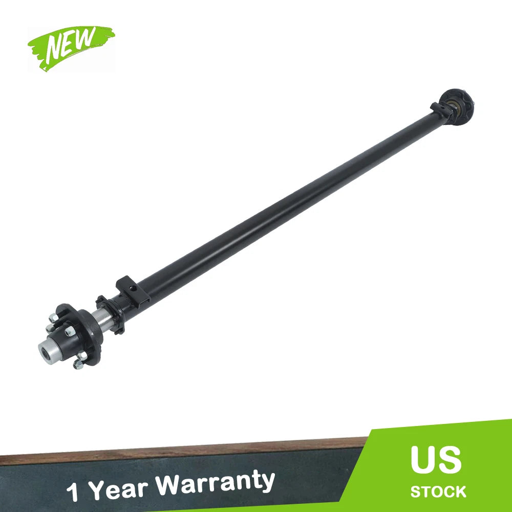 6K Trailer Axle for 6000 lbs (6 Lug, 5.5" Hub Face, 70" Spring Center)